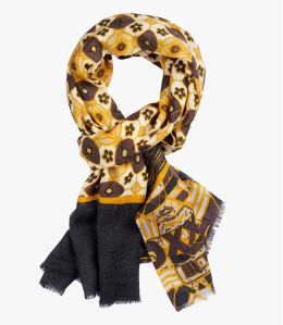 INKA Men's Wool Scarf 80X200 cm Storiatipic - 3 INKA Men's Wool Scarf 80X200 cm Storiatipic - 3
