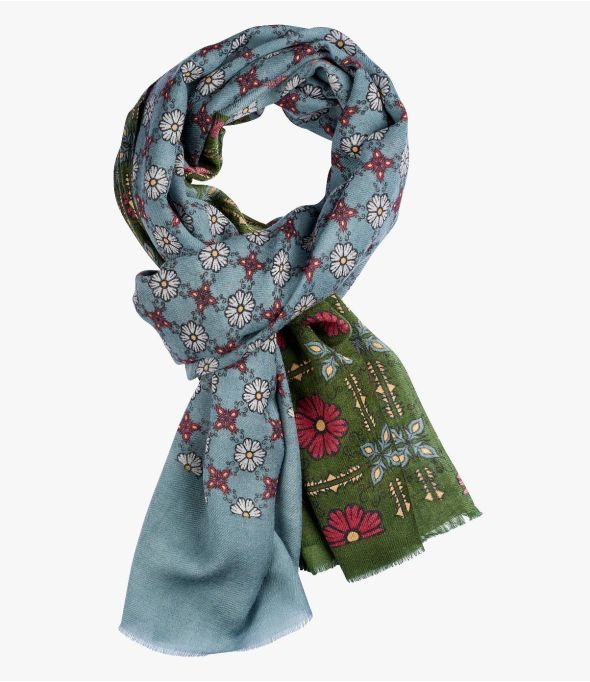 PIXEL Men's Wool Scarf 80X200CM - - Storiatipic