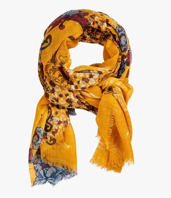SENS Women's Wool Scarf 100x200 cm - - Storiatipic