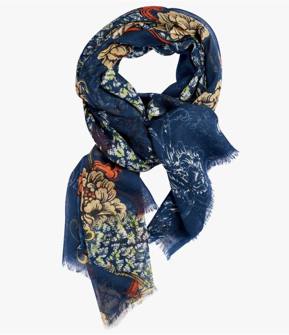 SENS Women's Wool Scarf 100x200 cm - - Storiatipic