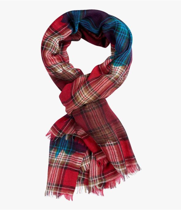 Bufanda de lana para hombre SIGNE 80X190 cm - - Storiatipic