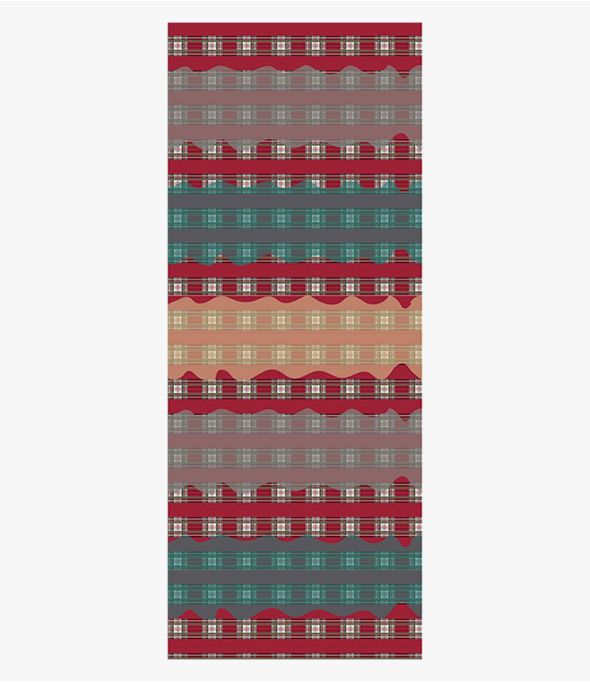 Bufanda de lana para hombre SIGNE 80X190 cm - - Storiatipic