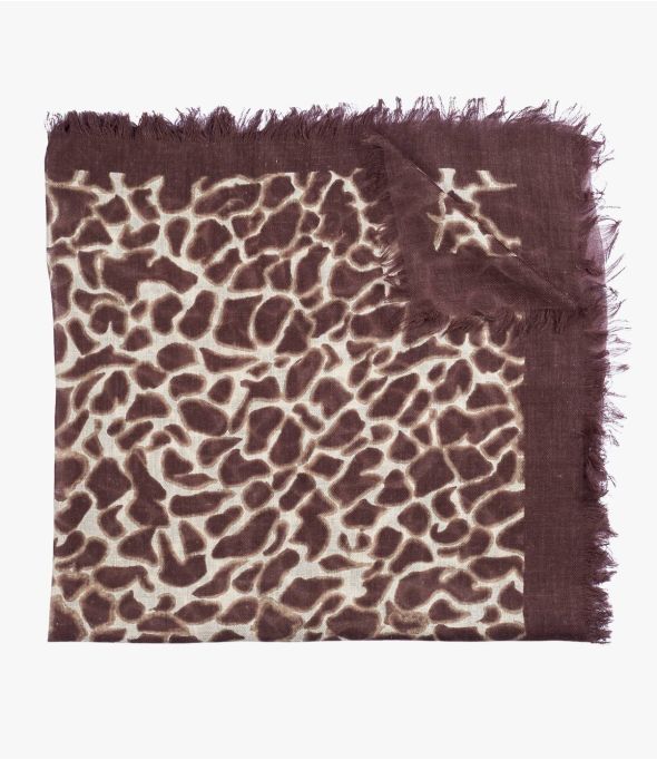 Bandana STEP Modal, Cashmere da Donna 60 x 60 CM - - Storiatipic