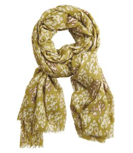 CHARMANTE Modal scarf, Women's wool 100 x 200 CM Storiatipic - 3