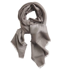 FESTIVE Wool scarf, Silk, Women's Lurex 70 x 190 CM Storiatipic - 3