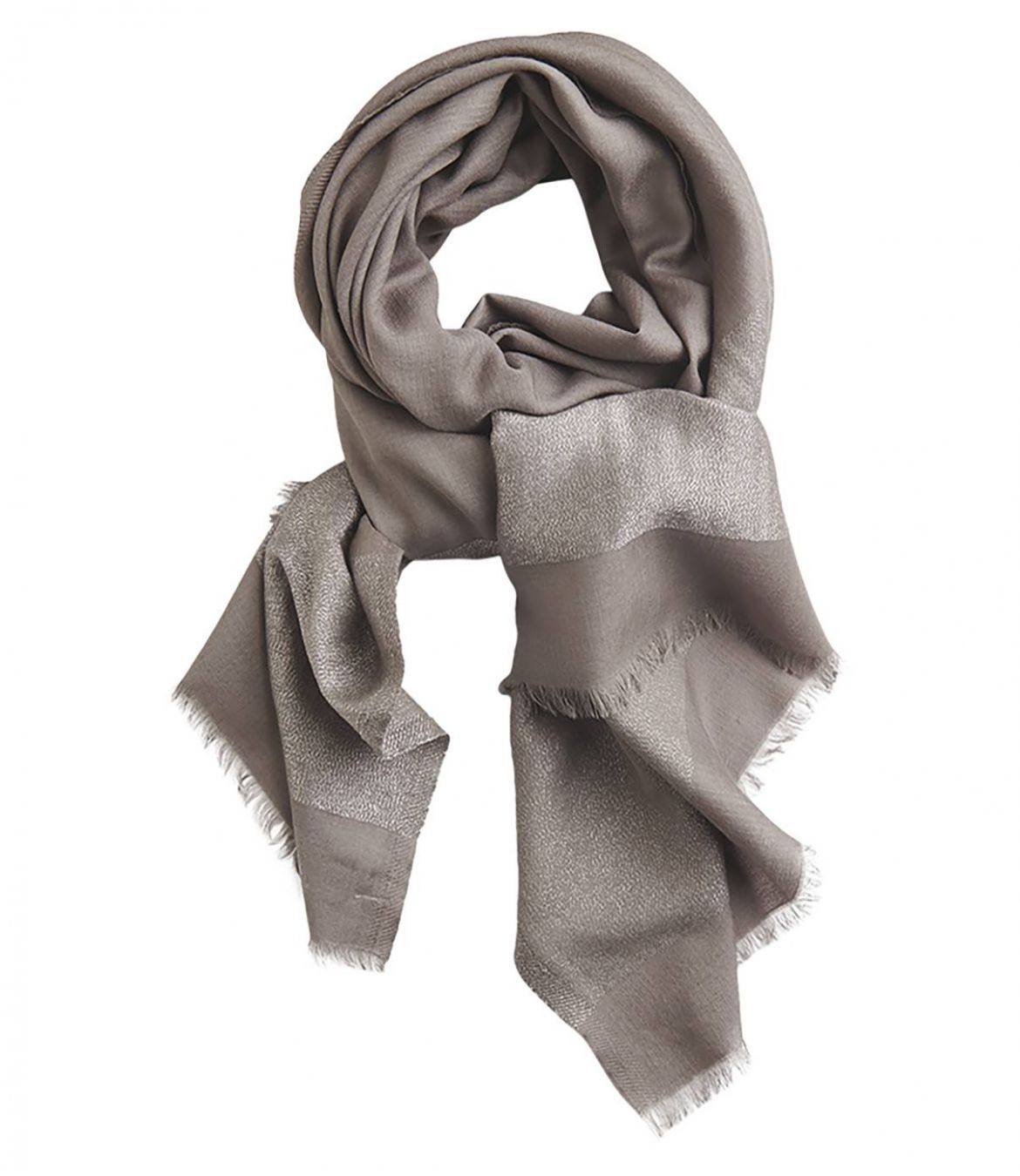 FESTIVE Wool scarf, Silk, Women's Lurex 70 x 190 CM Storiatipic - 3