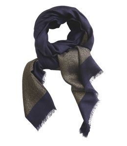 FESTIVE Wool scarf, Silk, Women's Lurex 70 x 190 CM Storiatipic - 5