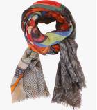 LUCIDE Wool scarf, Nylon for Women 100 x 190 CM Storiatipic - 1
