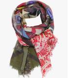 LUCIDE Wool scarf, Nylon for Women 100 x 190 CM Storiatipic - 5