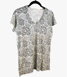 EVI ECLAT Cotton T-Shirt, Modal for Women Storiatipic - 2