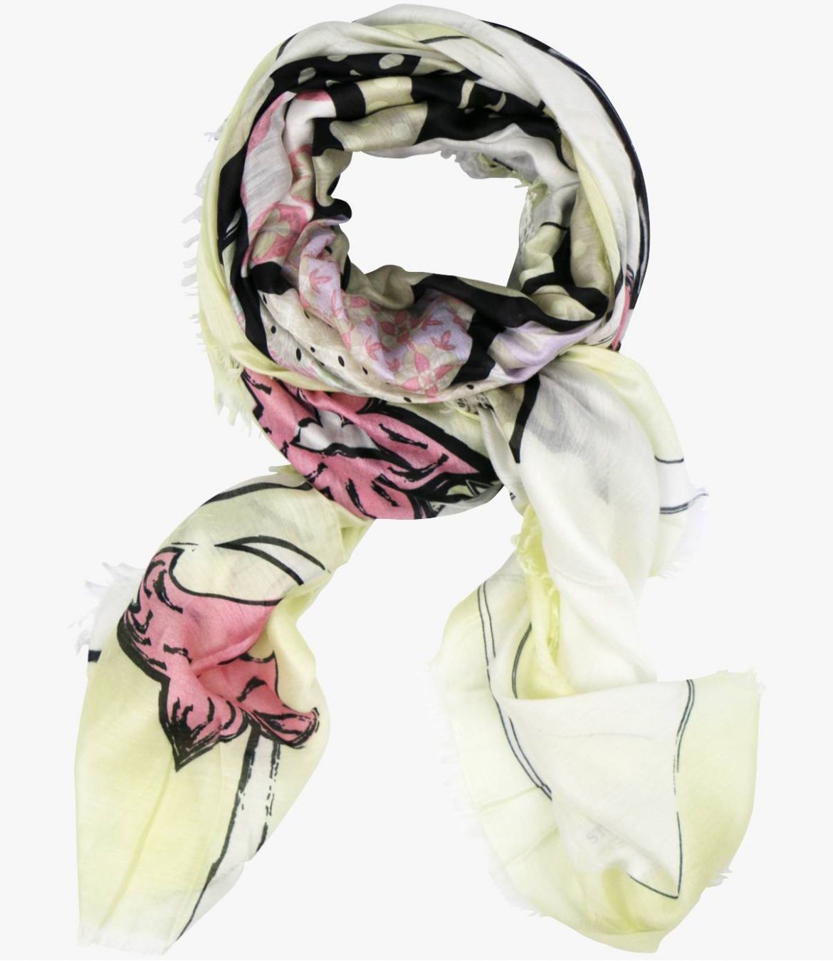 GLORIA Modal scarf, Women's Silk 120 x 160 CM Storiatipic - 3