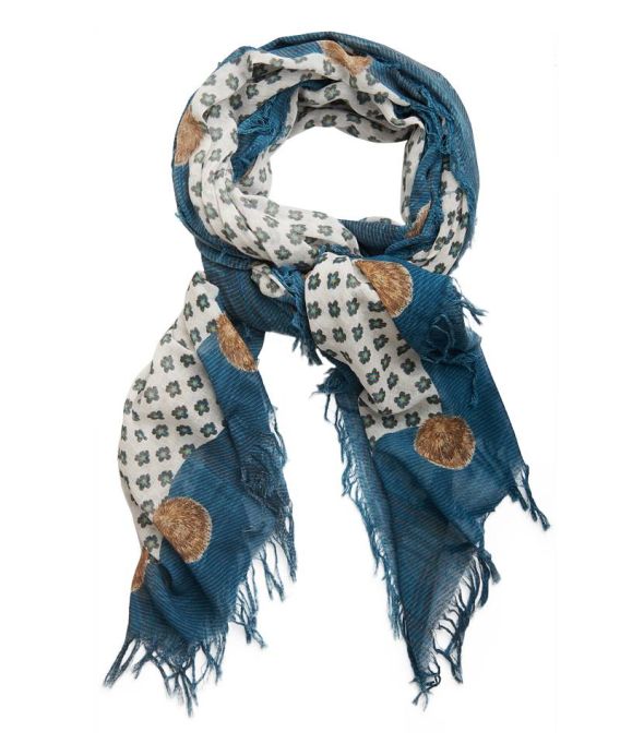 DAPHNEE Foulard en Coton pour Femme 100x200 cm Storiatipic - 2