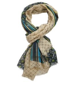 ORPHEE Cotton scarf, Men's Silk 80x200 cm Storiatipic - 1