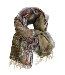 ZIG Jacquard Jacquard scarves for women 70x200 cm - 2
