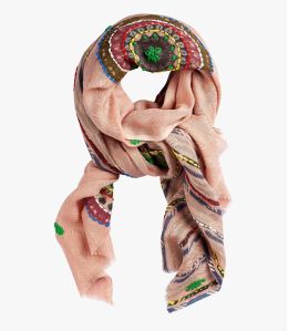Bufanda de lana para mujer BEA 80 x 190 CM - - Storiatipic