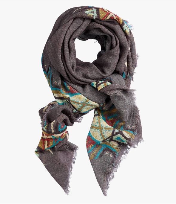 CORIE Lana Mujer, Bufanda de Nylon 100 x 190 CM - - Storiatipic