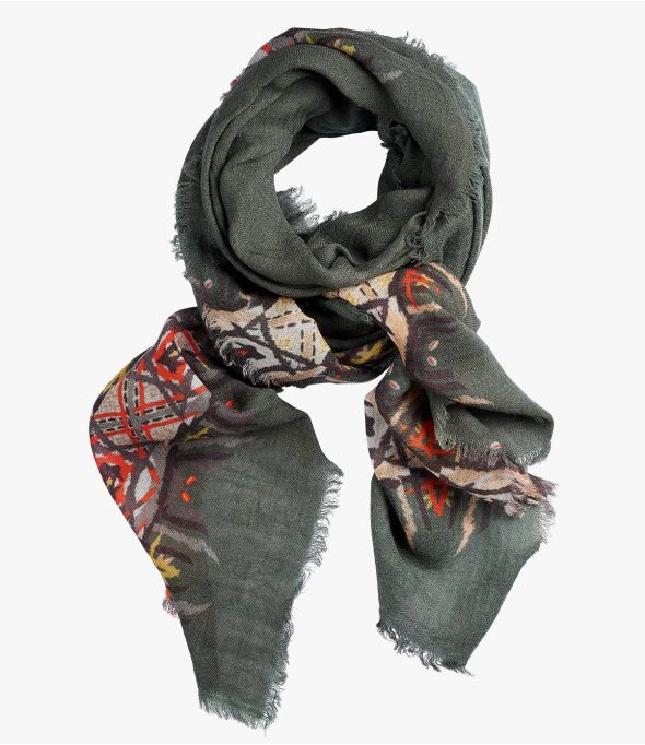 CORIE Lana Mujer, Bufanda de Nylon 100 x 190 CM - - Storiatipic