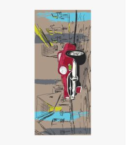 DARIO Echarpe en Laine pour Homme 90 x 200 CM - 2