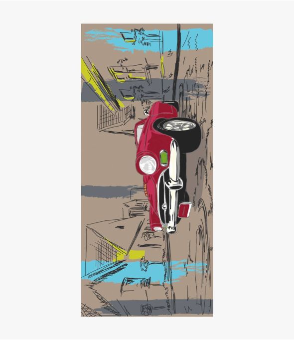 DARIO Wollen Sjaal voor heren 90 x 200 CM - - Storiatipic