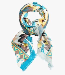 EFFY Echarpe en Laine, soie pour Femme - - Storiatipic EFFY Echarpe en Laine, soie pour Femme - - Storiatipic
