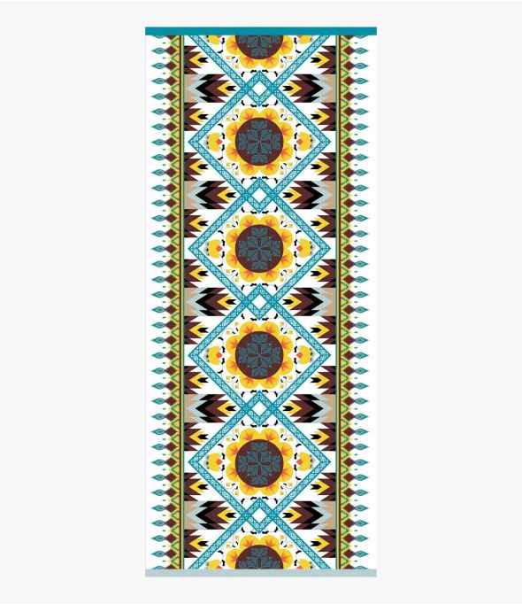 EFFY Echarpe en Laine, soie pour Femme 80 x 190 CM - - Storiatipic